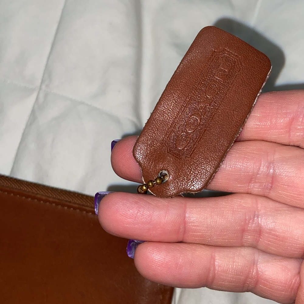 RARE Vintage Coach Skinny Case Brown Leather - Picture 7 of 12